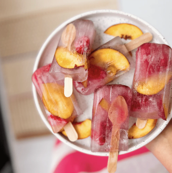 PEACH'N BERRY POPSTICLE
